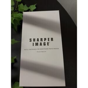 Sharper Image Smart Phone Photo Printer Cartridge & Paper Refill Pack